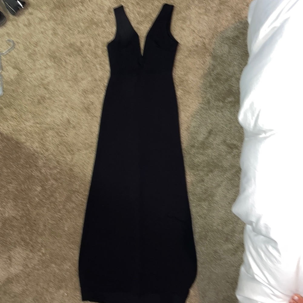 NWT Maxi black fitted Missguided Dress